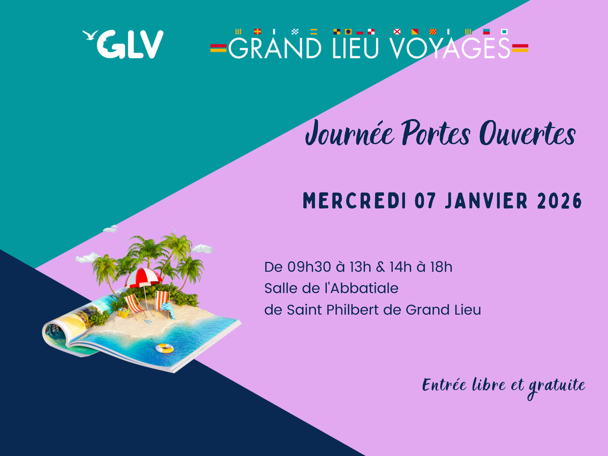 Affiche pour évenement Facebook - Porte ouverte 130123